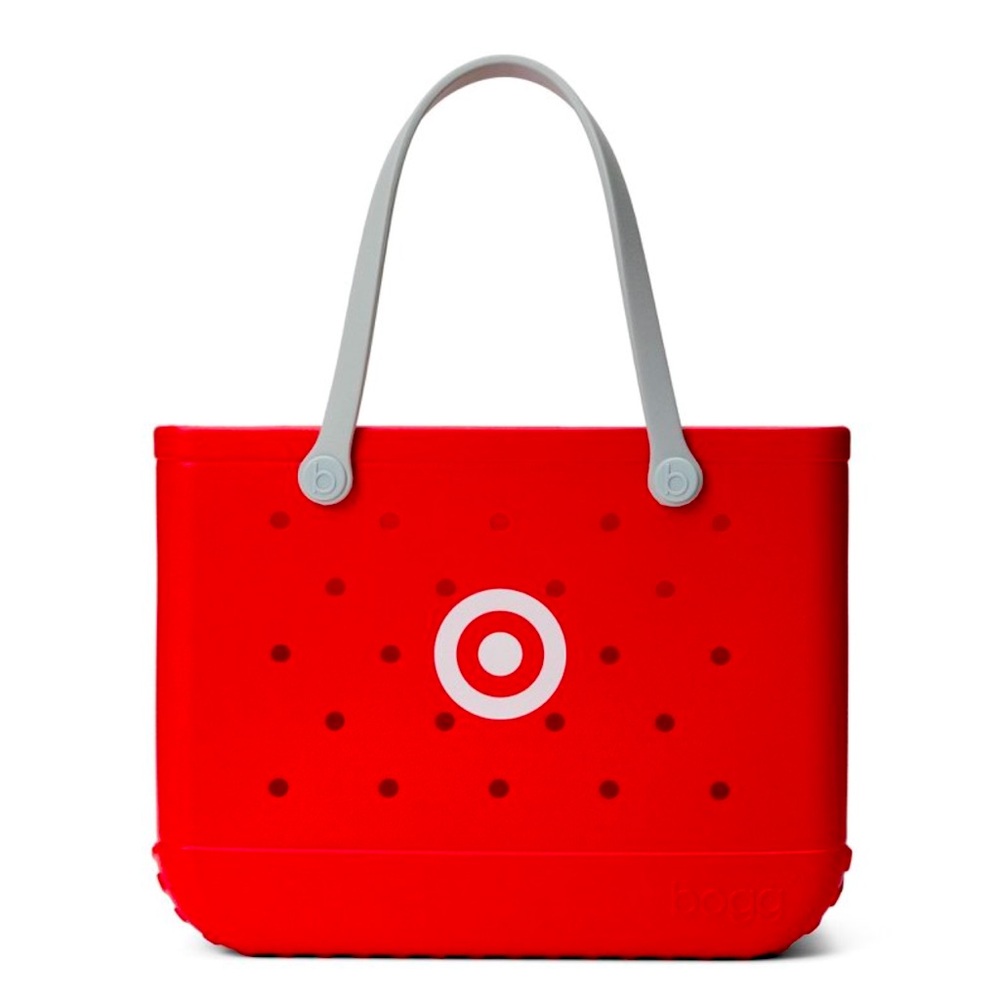 BOGG BAG x TARGET LIMITED EDITON Large Red Tote NWT Bullseye